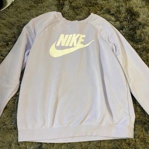 Light Purple Nike Crew Neck
